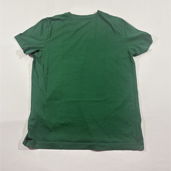 Psycho Bunny T-Shirt Mens Green Pima Cotton V Neck Short Sleeve Casual Tee M 4 - Picture 6 of 9